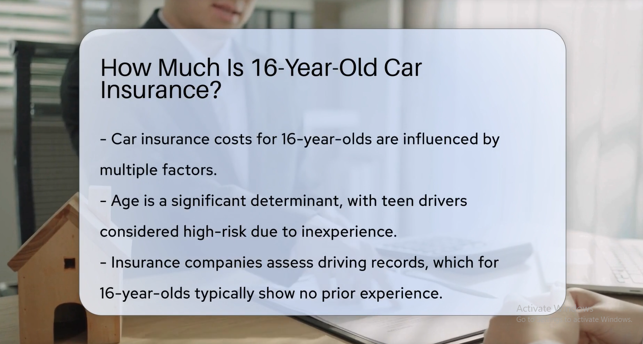 How Much Is Car Insurance For A 16 Year Old 2